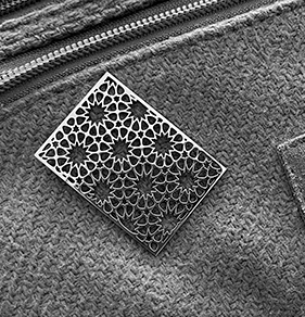 Pin's acier inoxidable