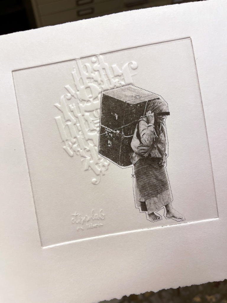 Ethnolab photogravure photopolymère